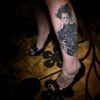 Zombie Tats For Girls Leg